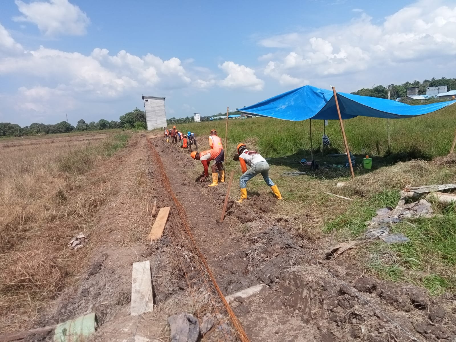 16 JULI 2026_P3A Tunas Harapan : Daerah Irigasi Melati Jaya, Desa Merancang Ulu, Kecamatan Gunung Tabur, Kabupaten Berau
